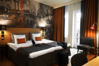 Standard room hotel Scandic Karlstad City