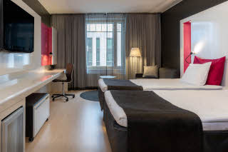 standard room at scandic tampere station