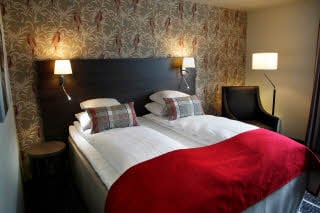 Scandic Bakklandet, Trondheim, standard room, red