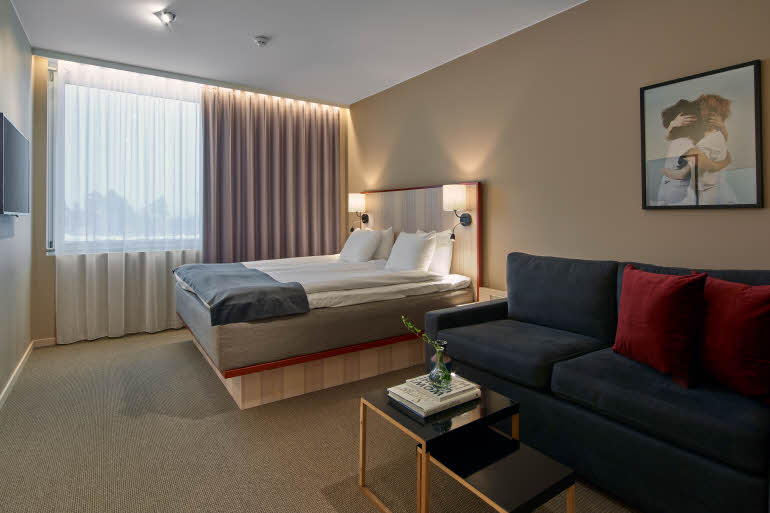 Family room overview Scandic Arlandastad in Stockholm