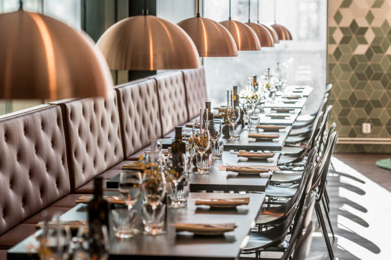Dining room the Market Scandic Continental