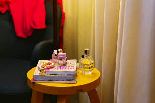 Scandic Uppsala Nord, bedside table, book, leisure, woman