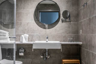 superior extra bathroom at scandic the mayor in aarhus denmark