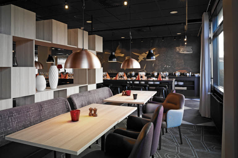 Scandic Aarhus Vest, interior, restaurant