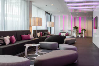 lobby at scandic tampere station