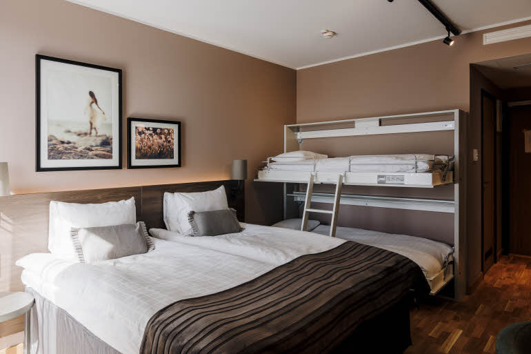 Beds in Family Room Scandic Strommen