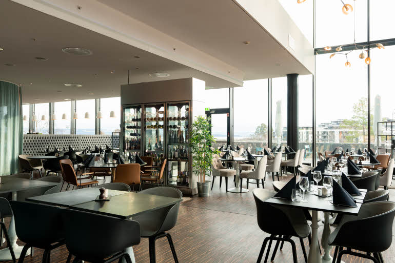 restaurant at scandic fornebu in oslo norway
