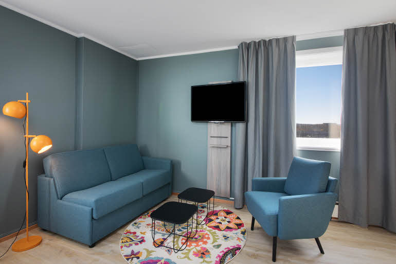 Sofa in Standard Family Room Scandic Vestfjord Lofoten