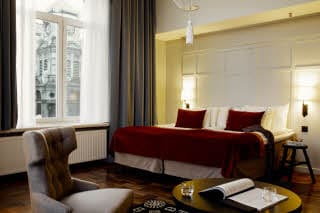 Junior Suite window Scandic Grand Central Stockholm