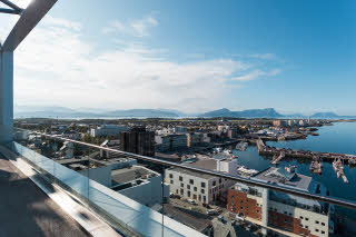Scandic Havet, Bodo, roof top view
