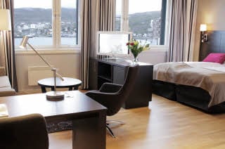 Scandic Hammerfest, Hammerfest, North Norway, deluxe room, lounge