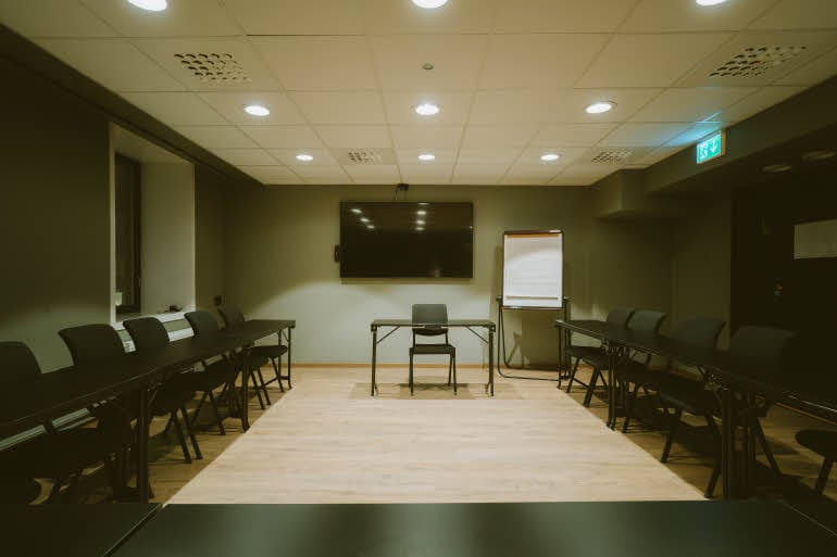 meeting room at scandic grand tromso in norway