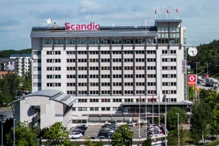 Facade overview Scandic Jarva Krog
