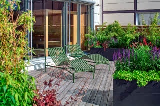 terrace at scandic opalen in gothenburg