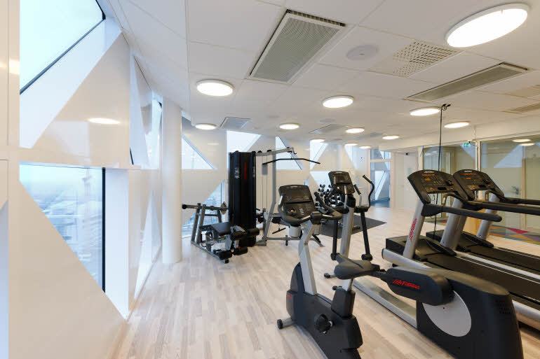 Gym hotel Scandic Victoria Tower