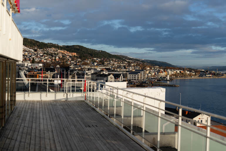 view from meeting room panorama at scandic molde