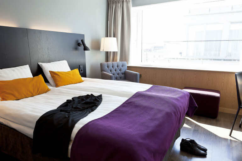 Standard room hotel Scandic Europa Gothenburg