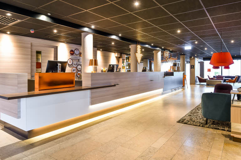 Reception hotel Scandic Segevang Malmo