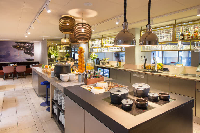 Evening buffet Scandic Karl Johan Norway