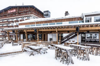 exterior of scandic rukahovi in Ruka finland