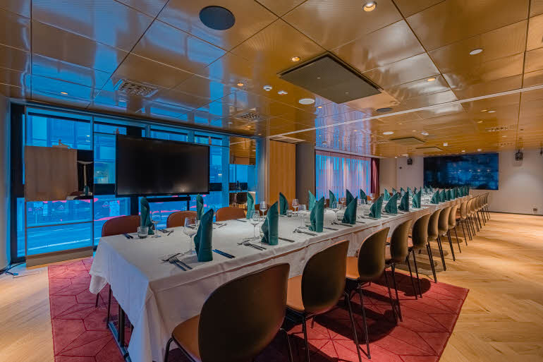 Meeting rooms combined hotel Marski by Scandic