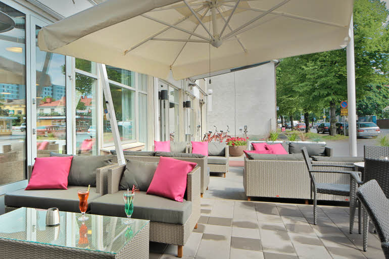 Outdoor terrace Panorama Scandic Pori