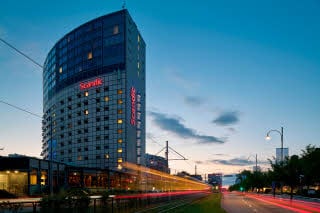 exterior of scandic opalen