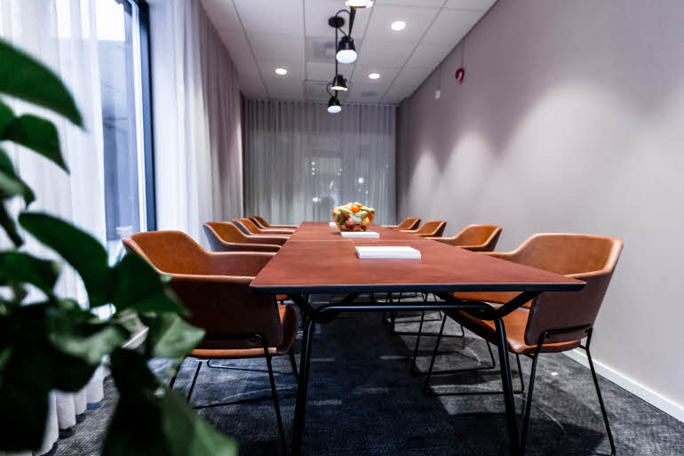 Meeting room in Scandic Uplandia in Uppsala Sweden