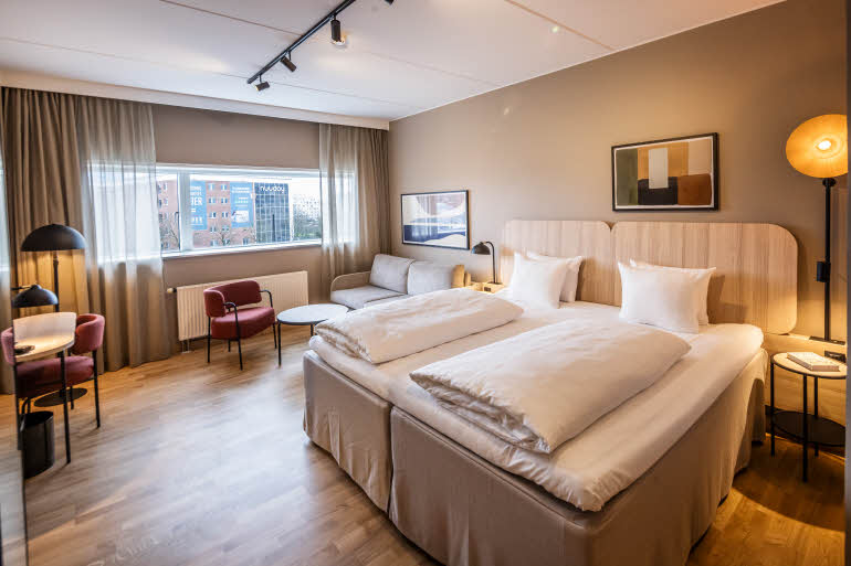 standard room at scandic sydhavnen