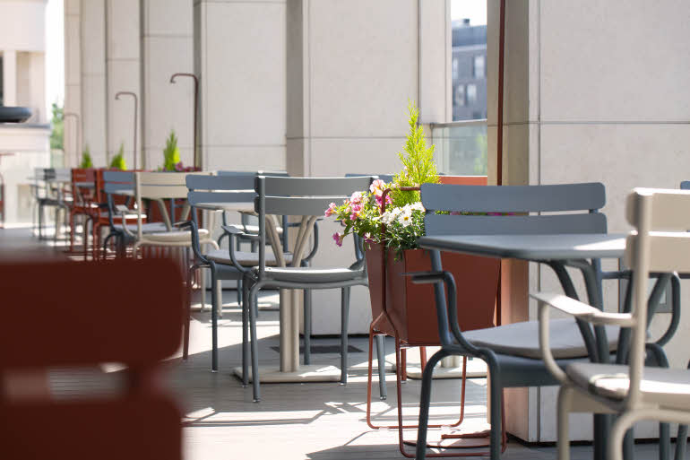 Bar terrace Scandic Berlin Potsdamer Platz