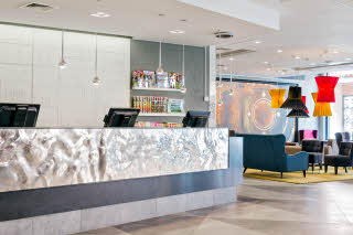 Lobby reception Scandic Klara Stockholm
