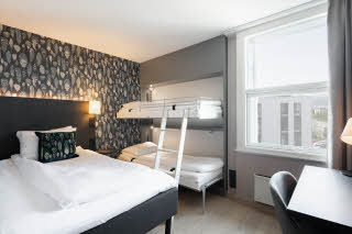 family room at scandic alta in alta