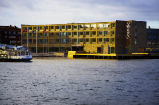 Exterior facade sea Scandic Karlskrona