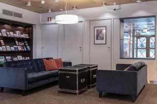 lobby in scandic kaisaniemi in helsinki