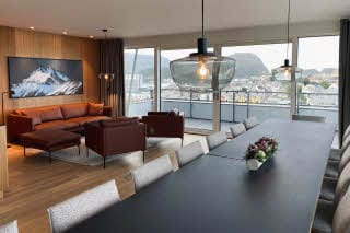 Presidential suite of Scandic Parken in Ålesund