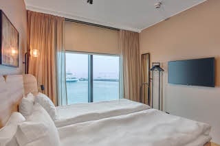 family room at scandic oceanhamnen