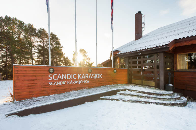 Scandic Karasjok, Karasjok, entrance