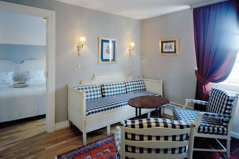 Superior room lounge Scandic Gamla Stan Stockholm