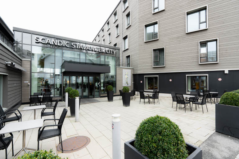 facade at scandic stavanger city