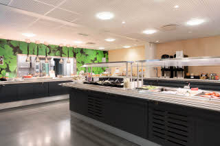 cantine at scandic olympiatoppen in oslo