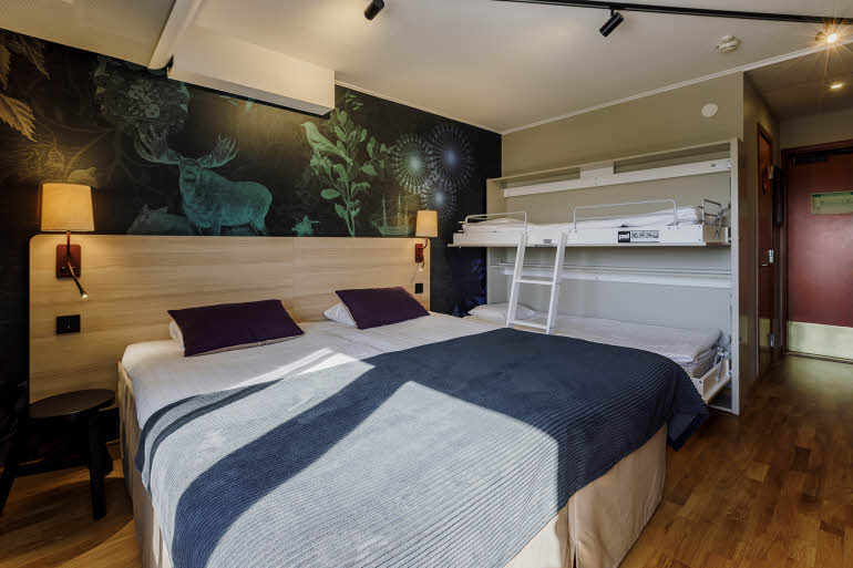 Room Family Four Beds Scandic Jarva Krog
