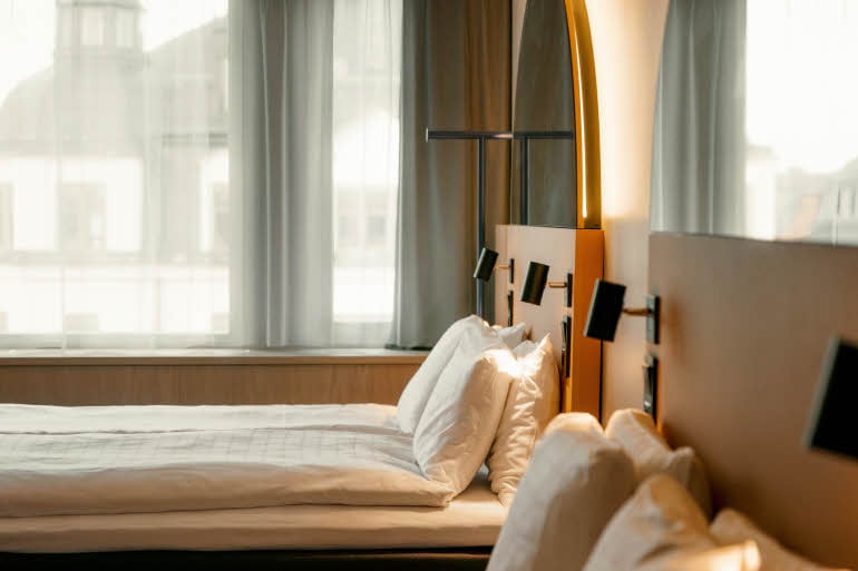 standard room beds scandic go st eriksgatan stockholm