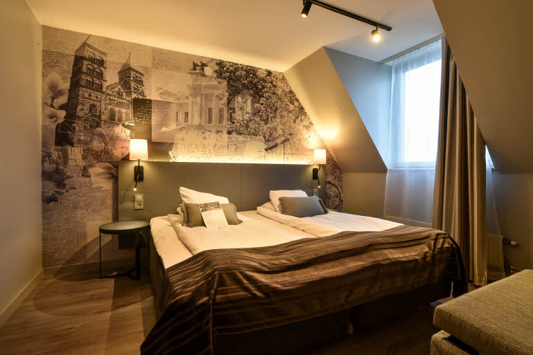 Superior room bed Scandic Star Lund