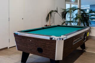 playroom pool table scandic eden nokia in finland