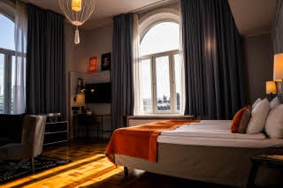 Junior suite hotel Scandic Grand Central in Stockholm