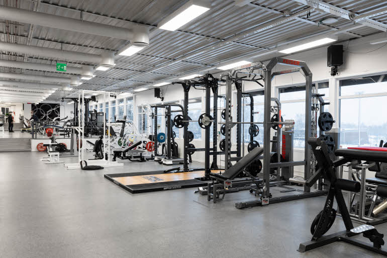 gym at scandic olympiatoppen in oslo