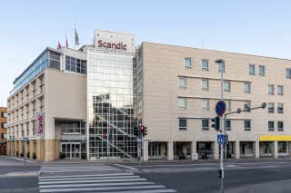 facade at scandic rovaniemi city in finland