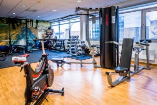 Gym overview Scandic Elmia