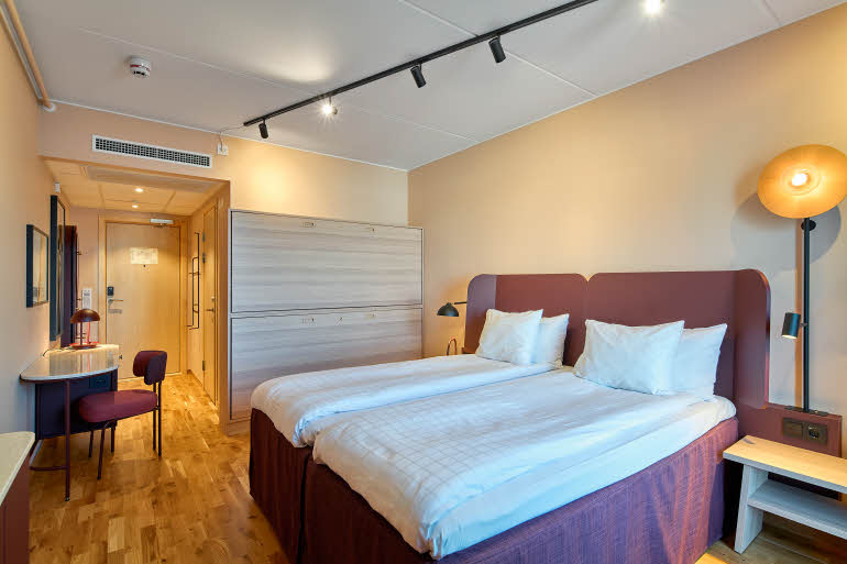 standard family room at scandic kiruna