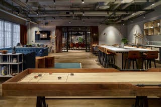 Meeting room shuffleboard Downtown Camper by Scandic